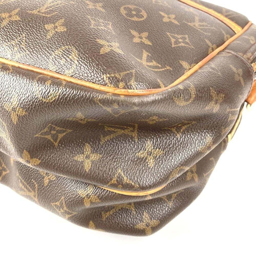 LOUIS VUITTON Brown Monogram Canvas Shoulder Bag - Picture 6 of 16